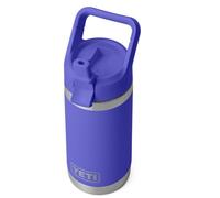 YETI Rambler Jr Kids Bottle, Vacuum Insulated Stainless Steel Bottle with Straw Cap, Ultra Marine Violet, 12 oz (354 ml)