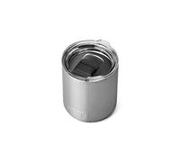 YETI Rambler Lowball, bola baja apilable de acero inoxidable aislada al vacío con tapa MagSlider, acero inoxidable, 296 ml