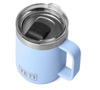 YETI Rambler Mug, Vacuum Insulated Stainless Steel Stackable Mug with Magslider Lid, Big Sky Blue, 10 oz (296 ml)