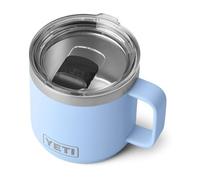 YETI Rambler Mug, Vacuum Insulated Stainless Steel Stackable Mug with Magslider Lid, Big Sky Blue, 14 oz (414 ml)