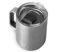 YETI Rambler Mug, Vacuum Insulated Stainless Steel Stackable Mug with Magslider Lid, Stainless Steel, 10 oz (296 ml)