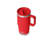 YETI Rambler Rescue Red - Vaso con tapa de pajita, 20 oz (591 ml)