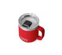 YETI Rambler Stackable Cup with Durasip Ceramic Lining, Vacuum Insulated Stainless Steel Cup with Magslider Lid, Rescue Red, 10 oz (295 ml)