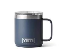 YETI Rambler Stackable Cup with Durasip Ceramic Lining, Vacuum Insulated Stainless Steel Cup with Magslider Lid, Navy, 10 oz (295 ml)