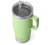 YETI Rambler Straw Mug, Stainless Steel Vacuum Insulated Mug with Stronghold Lid, Key Lime, 25 oz (739 ml)