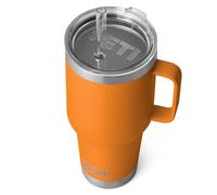YETI Rambler Straw Mug, Stainless Steel Vacuum Insulated Mug with Stronghold Lid, King Crab, 35 oz (1035 ml)