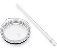YETI Rambler - Tapa de repuesto con pajita para vasos y tazas compatibles