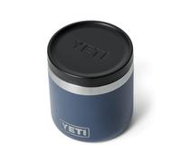 YETI Rambler - Tarro de comida de acero inoxidable aislado al vacío con tapa MagVent a prueba de fugas, color azul marino, 8 onzas líquidas