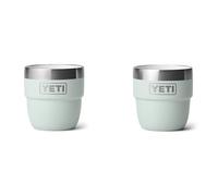 YETI Rambler Taza apilable con revestimiento de cerámica DuraSip, Ridgeline, 2 paquetes de 4 oz (118 ml)
