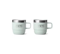 YETI Rambler Taza apilable con revestimiento de cerámica DuraSip, Ridgeline, 2 paquetes de 6 oz (177 ml)