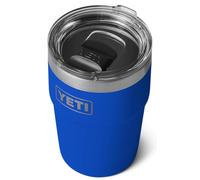YETI Rambler - Taza apilable de 473 ml con tapa Magslider extraíble, de acero inoxidable, aislada al vacío, color azul rey
