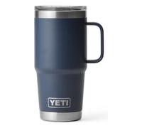 YETI Rambler Travel Mug, Stainless Steel Vacuum Insulated Mug with Stronghold Lid, Navy, 20 oz (591 ml)