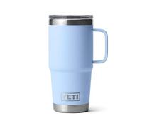 YETI Rambler Travel Mug, Stainless Steel Vacuum Insulated Mug with Stronghold Lid, Big Sky Blue, 20 oz (591 ml)