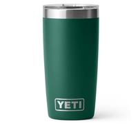 YETI Rambler Tumbler, Vacuum Insulated Stainless Steel Tumbler with Magslider Lid, Black Forest Green, 10 oz (296 ml)