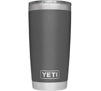 YETI Rambler Tumbler, Vacuum Insulated Stainless Steel Tumbler with Magslider Lid, Charcoal, 20 oz (591 ml)