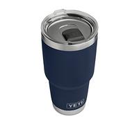YETI Rambler Tumbler, Vacuum Insulated Stainless Steel Tumbler with Magslider Lid, Navy, 30 oz (887 ml)