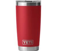 YETI Rambler Tumbler, Vacuum Insulated Stainless Steel Tumbler with Magslider Lid, Rescue Red, 20 oz (591 ml)