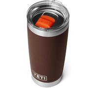 YETI Rambler Tumbler, Vacuum Insulated Stainless Steel Tumbler with Magslider Lid, Wetlands Brown, 20 oz (591 ml)