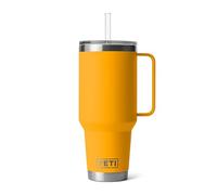 YETI Rambler - Vaso aislado al vacío con asa y tapa con popote, vaso de agua de viaje, vaso aislado al vacío con asa, acero inoxidable, apicultor