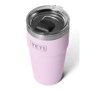 YETI Rambler - Vaso apilable de acero inoxidable aislado al vacío con tapa Magslider, flor de cerezo, 591 ml