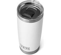 YETI Rambler - Vaso con tapa MagSlider, color blanco, 20 oz (591 ml)