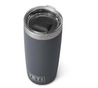 YETI Rambler - Vaso de acero inoxidable aislado al vacío con tapa Magslider, color carbón, 295 ml