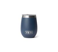 YETI Rambler - Vaso de vino con revestimiento cerámico DuraSip, color azul marino, 295 ml