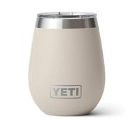 YETI Rambler Wine Tumbler, Vacuum Insulated Stainless Steel Tumbler with Magslider Lid, Cape Taupe, 10 oz (296 ml)