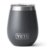 YETI Rambler Wine Tumbler, Vacuum Insulated Stainless Steel Tumbler with Magslider Lid, Charcoal, 10 oz (296 ml)