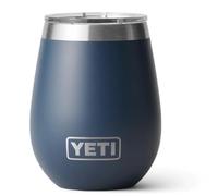 YETI Rambler Wine Tumbler, Vacuum Insulated Stainless Steel Tumbler with Magslider Lid, Navy, 10 oz (296 ml)