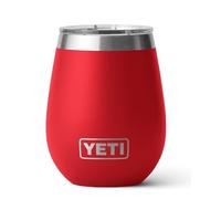YETI Rambler Wine Tumbler, Vacuum Insulated Stainless Steel Tumbler with Magslider Lid, Rescue Red, 10 oz (296 ml)