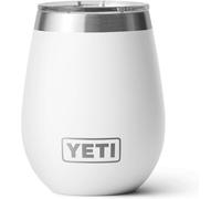 YETI Rambler Wine Tumbler, Vacuum Insulated Stainless Steel Tumbler with Magslider Lid, White, 10 oz (296 ml)