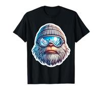 Yeti Skiing: Abominable muñeco de Nieve, Esquiador, estación de esquí de montaña Camiseta