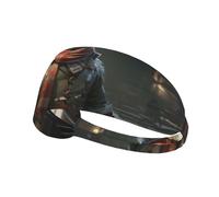 Yeti Warrior Sports - Diadema deportiva para hombres y mujeres, diadema de karate, lazo en la espalda, absorbe el sudor, ideal para correr