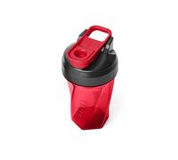 YETI Yonder 20 oz (591 ml) Shaker Bottle with Whisk-Free Helimix Technology, Leakproof Gym Bottle with Covered Spout & Quick Access Cap, Durable and Dishwasher Safe, Rescue Red