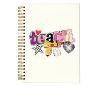 Yetmadi Teacher Spiral Notebook for Work Writing, Teachers Gifts for Women