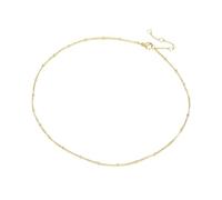 YETONADO Gargantilla de cadena de acero inoxidable 316 de color dorado para mujer, juego de collar de cadena para regalo, talla única, Ágata