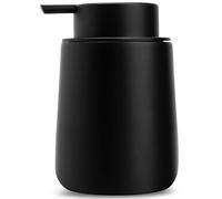 Yew Design Dispensador de jabn de manos negro mate, botella dispensadora de jabn lquido para platos a prueba de herrumbre de 9 oz para varios