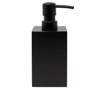 Yew Design Dispensador de jabón Negro Mate para baño, 450 ml, Bomba Cuadrada de Acero Inoxidable para jabón líquido, Platos o Manos, para Fregadero de Cocina, encimera y baño