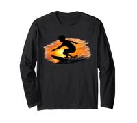 YEW! Surfer Beach Boy Puesta de Sol Manga Larga