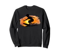 YEW! Surfer Beach Boy Puesta de Sol Sudadera