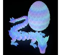 YEWCEP Huevo de dragón 3D, sorpresa impresa en 3d, juguete móvil de dragón, regalos para niños y adultos