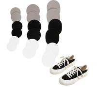 Yewseas 9 Pares de Reparación de Agujeros para Zapatos de Malla, Shoe Repair Patches Autoadhesivos, Parches para Zapatillas Deportivas, Parche Zapatos Talon de Reparación Redondos