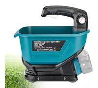 YEX-BUR Esparcidor de abono para Makita batería de litio de 18 V, portátil, con regulación de velocidad de 5 niveles, 3,7 L, cubre hasta 8.000 pies cuadrados (sin batería)