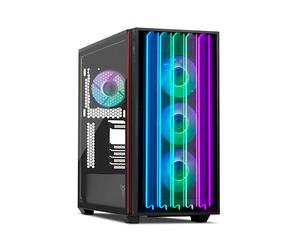 YEYIAN Gabinete Gamer Mirage S, Media Torre ATX, Vidrio Templado, USB 3.2 (YCM-APMIR-S1)