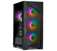 YEYIAN Gaming PC Edge | Intel i5-14400F 10-Core (4.7GHz OC) | NVIDIA RTX 5060 8GB GDDR7 | 32GB (2x16) DDR5 6000MHz | 1TB NVMe SSD Gen4 | Windows 11 Pro
