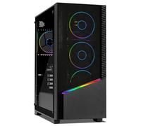 YEYIAN PC Gaming Elara Z5 Copilot Esports AMD Ryzen 5 9600X 6 Cores a 5,4 GHz | NVIDIA GeForce RTX 5060 8GB GDDR7 | 32GB DDR5 6000 MHz | 1TB SSD M.2 NVMe Gen4 | LAN, WiFi, Bluetooth | Windows 11 Pro