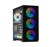 YEYIAN PC Gaming VR Esports AI Intel Core i7 14700KF 20 Cores a 5,6 GHz | Nvidia GeForce RTX 4070 Ti Super | 32GB DDR5 6000Mhz RGB | 2TB SSD Gen 4 | WiFi 6 + BT 5.3 | LAN 2.5 Go | Win 11 Pro