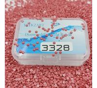 YEYKZART 3328 - Diamantes de repuesto para pintura de diamantes, cuentas y gemas redondas para arte de diamantes, color perdido, 3500 unidades