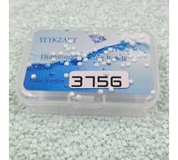 YEYKZART 3756 - Diamantes de repuesto para pintura de diamantes, cuentas y gemas redondas para arte de diamantes, color perdido, 3500 unidades